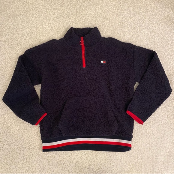 Tommy Hilfiger Vintage Fleece Pullover - Picture 1 of 5